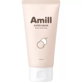    AMILL Super Grain tápláló arctisztító hab 5 féle gabona kivonattal