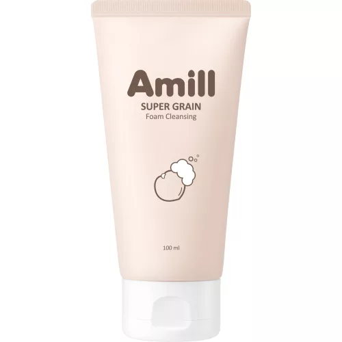  AMILL Super Grain tápláló arctisztító hab 5 féle gabona kivonattal