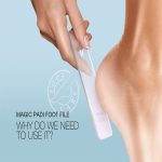 ALPHA OPTRON Magic Pedi mágikus üveg sarokreszelő - Black Marble