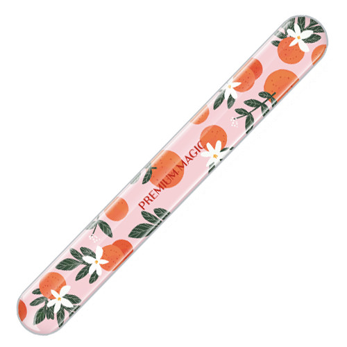 Alpha Optron Magic Glass Nail File - Orange Flower