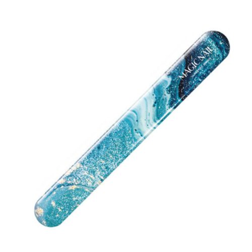 Alpha optron magic glass nail shiner blue ocean