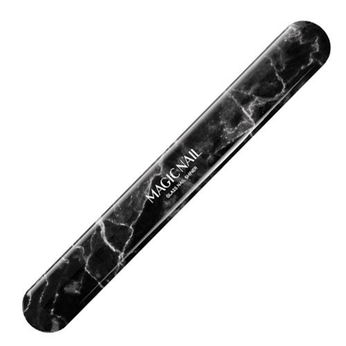 ALPHA OPTRON Magic Nail mágikus üveg körömreszelő - Black Marble