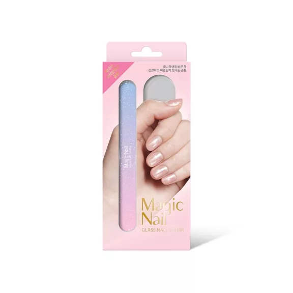 ALPHA OPTRON Magic Nail mágikus üveg körömreszelő - Black Marble ALPHA OPTRON Magic Nail mágikus üveg körömreszelő - Black Marble