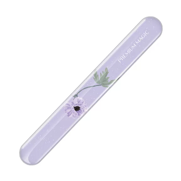 ALPHA OPTRON Magic Nail mágikus üveg körömreszelő - Purple Flower ALPHA OPTRON Magic Nail mágikus üveg körömreszelő - Purple Flower