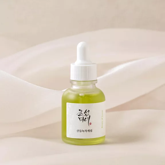BEAUTY OF JOSEON Calming bőrnyugtató szérum zöld tea kivonattal és panthenollal BEAUTY OF JOSEON Calming bőrnyugtató szérum zöld tea kivonattal és panthenollal