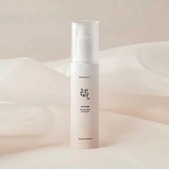 BEAUTY OF JOSEON Ginseng Moist hidratáló fényvédő szérum vörös ginzeng kivonattal SPF50+ PA++++