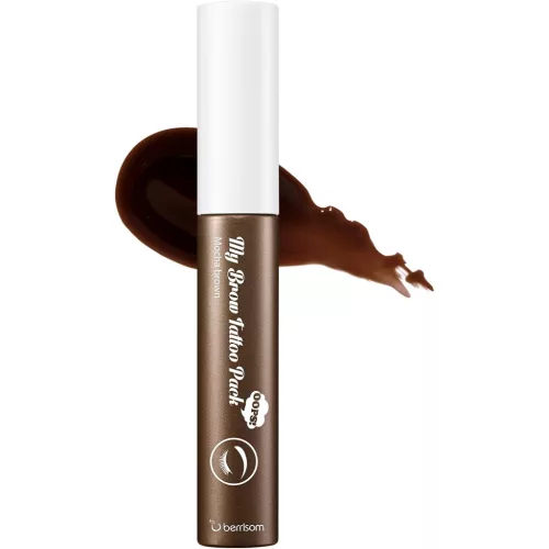 BERRISOM Oops My Brow Tattoo tartós szemöldökfesték – 01 Mocha Brown