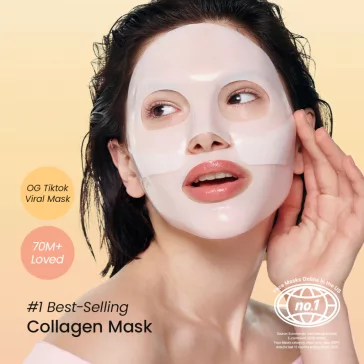   BIODANCE Bio Collagen-Real Deep feszesítő és hidratáló hidrogél maszk (4 darab)
