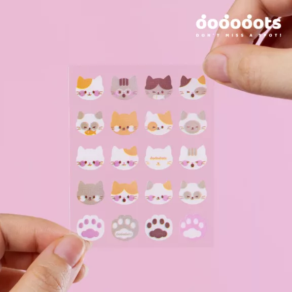 DODODOTS pattanás elleni tapasz - Manja Cat (20 darab tapasz) DODODOTS pattanás elleni tapasz - Manja Cat (20 darab tapasz)