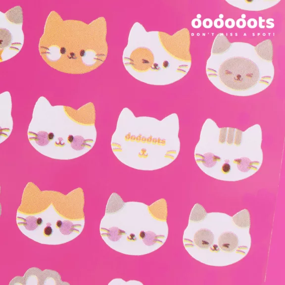 DODODOTS pattanás elleni tapasz - Manja Cat (20 darab tapasz) DODODOTS pattanás elleni tapasz - Manja Cat (20 darab tapasz)