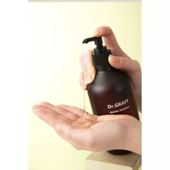 DR. GRAFT Aranea hajhullás elleni volument adó sampon pókselyem proteinnel 500 ml DR. GRAFT Aranea hajhullás elleni volument adó sampon pókselyem proteinnel 500 ml