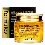FARMSTAY 24K Gold & Peptide Perfect Ampoule Cream