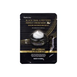 FARMSTAY Black Snail Peptide9 Perfect Cream Mask