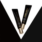 FARMSTAY Black Snail Premium bőrvilágosító és öregedésgátló szemkörnyékápoló szérum fekete csiga kivonattal