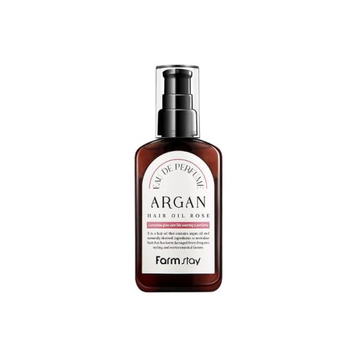 FARMSTAY Eau de Perfume illatos hajápoló olaj argánolajjal - Rózsa
