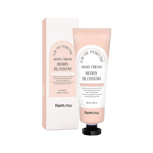 FARMSTAY Eau de Perfume tápláló, illatos kézápoló krém - Berry Blossom