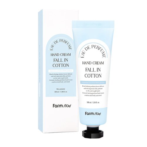 FARMSTAY Eau de Perfume tápláló, illatos kézápoló krém - Fall in Cotton