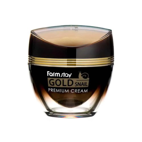 FARMSTAY Gold Snail Premium öregedésgátló krém csigamucin kivonattal és arannyal