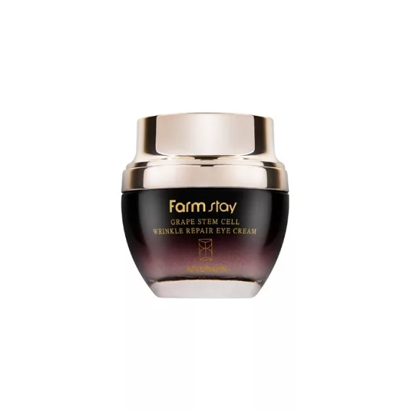 FARMSTAY Grape Stem Cell Wrinkle Repair Eye Cream ránctalanító szemkörnyékápoló krém, 50 ml FARMSTAY Grape Stem Cell Wrinkle Repair Eye Cream ránctalanító szemkörnyékápoló krém, 50 ml