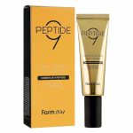 FARMSTAY Peptide9 Super Vitalizing vitalizáló és ránctalanító szemkörnyékápoló krém 9 féle peptiddel