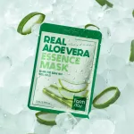 FARMSTAY Real Aloe Vera hidratáló és nyugtató esszenciális maszk aloe vera kivonattal