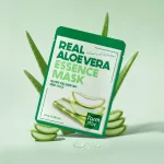FARMSTAY Real Aloe Vera hidratáló és nyugtató esszenciális maszk aloe vera kivonattal