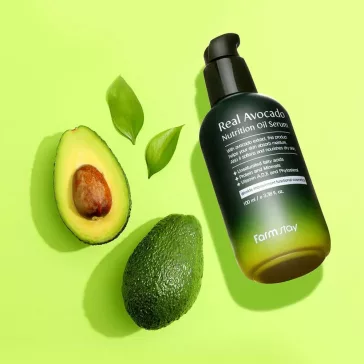   FARMSTAY Real Avocado tápláló és ránctalanító olajszérum avokádó kivonattal