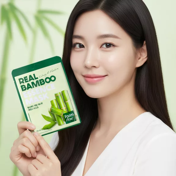 FARMSTAY Real Bamboo Essence Mask
