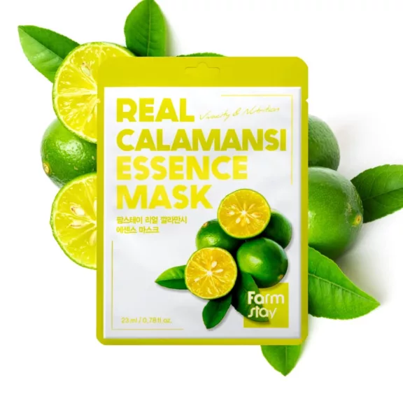 FARMSTAY Real Calamansi Essence Mask