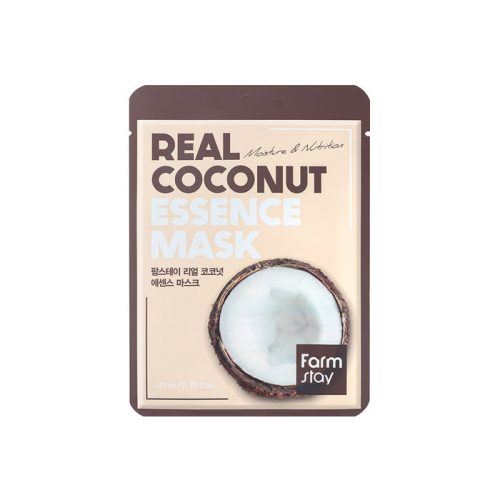 FARMSTAY Real Coconut hidratáló és tápláló esszenciális maszk kókusz kivonattal