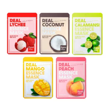  FARMSTAY Real Essence Mask Set