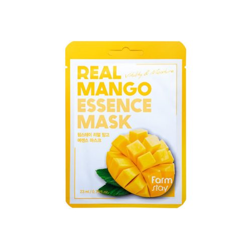 FARMSTAY Real Mango vitalizáló és hidratáló esszenciális maszk mangó kivonattal