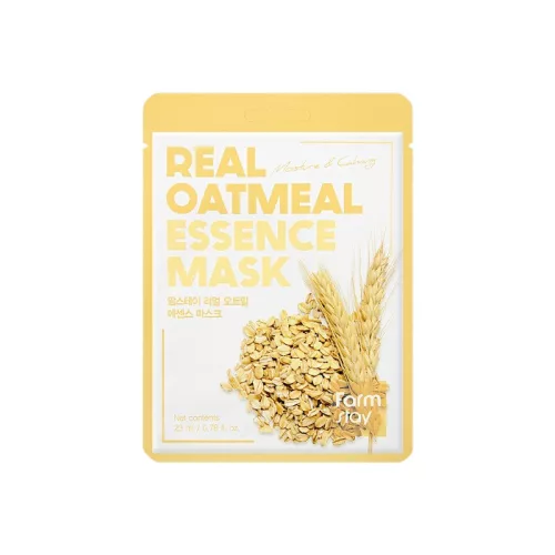 FARMSTAY Real Oatmeal hidratáló és nyugtató esszenciális maszk zab kivonattal