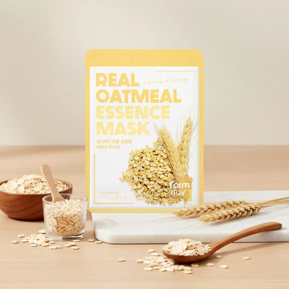 FARMSTAY Real Oatmeal Essence Mask