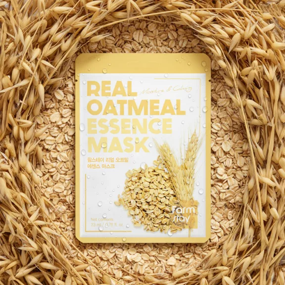 FARMSTAY Real Oatmeal Essence Mask