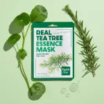 FARMSTAY Real Tea Tree nyugtató és hidratáló esszenciális maszk teafa kivonattal