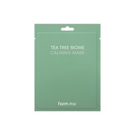   FARMSTAY Tea Tree Biome bőrnyugtató és hidratáló maszk teafa kivonattal (10 darab)