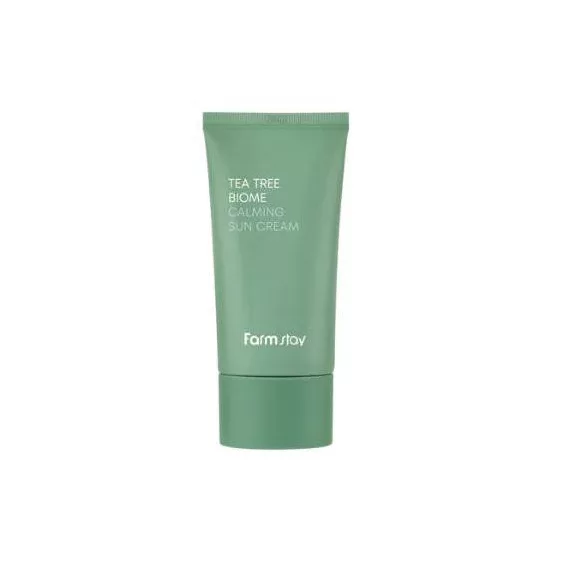FARMSTAY Tea Tree Biome Calming Sun Cream FARMSTAY Tea Tree Biome Calming Sun Cream