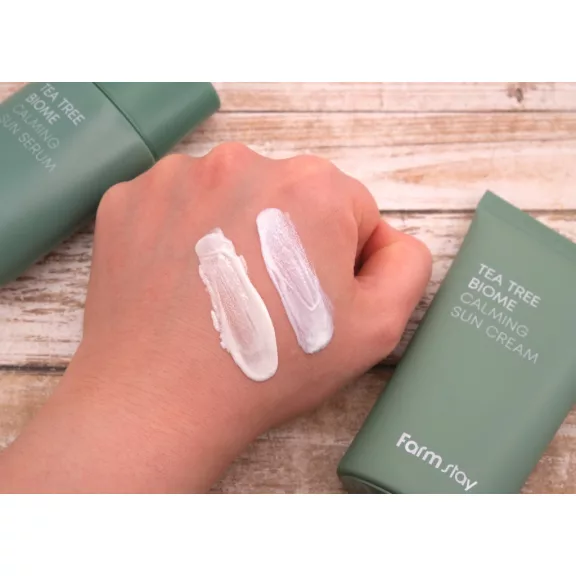 FARMSTAY Tea Tree Biome Calming Sun Cream FARMSTAY Tea Tree Biome Calming Sun Cream