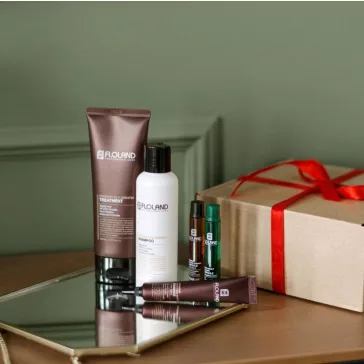   FLOLAND Premium Silk Keratin hidratáló, hajregeneráló sampon 17 féle aminosavval 150 ml