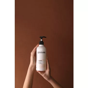   FLOLAND Premium Silk Keratin hidratáló, hajregeneráló sampon 17 féle aminosavval 530 ml