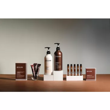   FLOLAND Premium Silk Keratin hidratáló, hajregeneráló sampon 17 féle aminosavval 530 ml