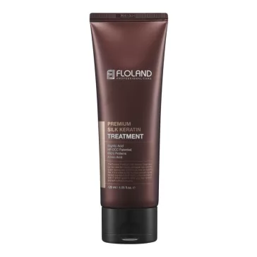   FLOLAND Premium Silk Keratin hajápoló, hidratáló hajbalzsam 17 féle aminosavval 120 ml