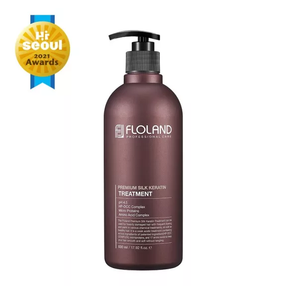 FLOLAND Premium Silk Keratin hajápoló, hidratáló hajbalzsam 17 féle aminosavval 530 ml FLOLAND Premium Silk Keratin hajápoló, hidratáló hajbalzsam 17 féle aminosavval 530 ml