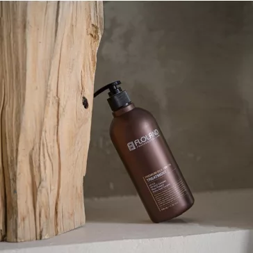   FLOLAND Premium Silk Keratin hajápoló, hidratáló hajbalzsam 17 féle aminosavval 530 ml