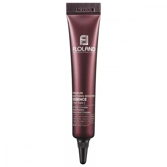 FLOLAND Premium Soothing Booster hajgyógyító esszencia 17 féle aminosavval sérült hajra 20 ml