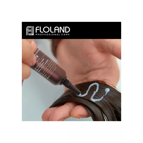 FLOLAND Premium Soothing Booster hajgyógyító esszencia 17 féle aminosavval sérült hajra 20 ml