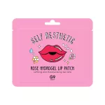 G9SKIN Self Aesthetic Rose feszesítő, hidratáló ajakápoló hidrogél tapasz rózsavízzel (5 darab)