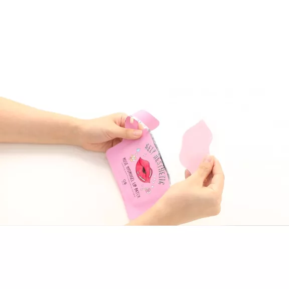 G9SKIN Self Aesthetic Rose feszesítő, hidratáló ajakápoló hidrogél tapasz rózsavízzel G9SKIN Self Aesthetic Rose feszesítő, hidratáló ajakápoló hidrogél tapasz rózsavízzel