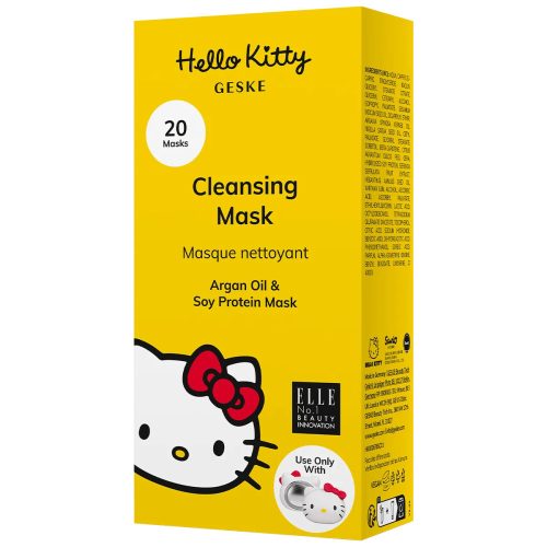 GESKE Cleansing arctisztító maszk csomag - GESKE Hello Kitty fehér készülékekhez